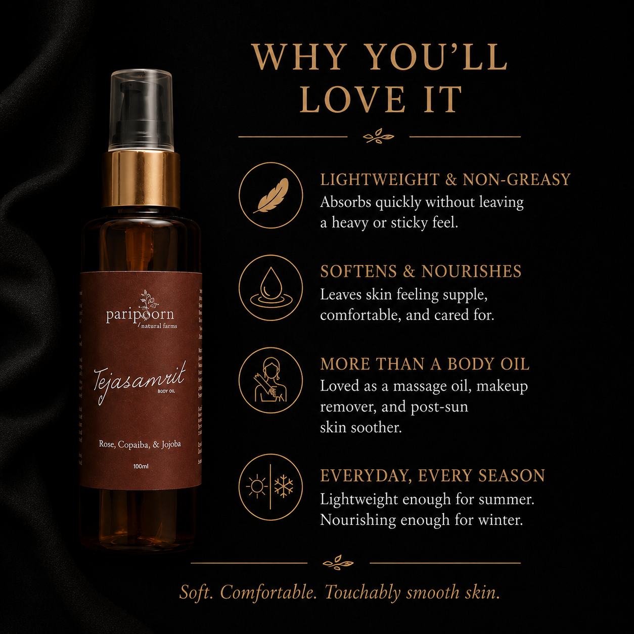 Tejasamrit -Body Oil