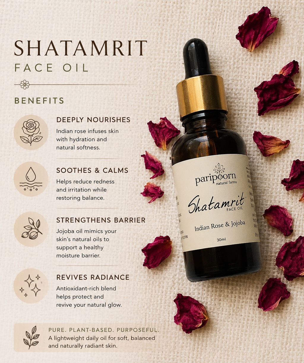 Shatamrit - Rose Face Oil